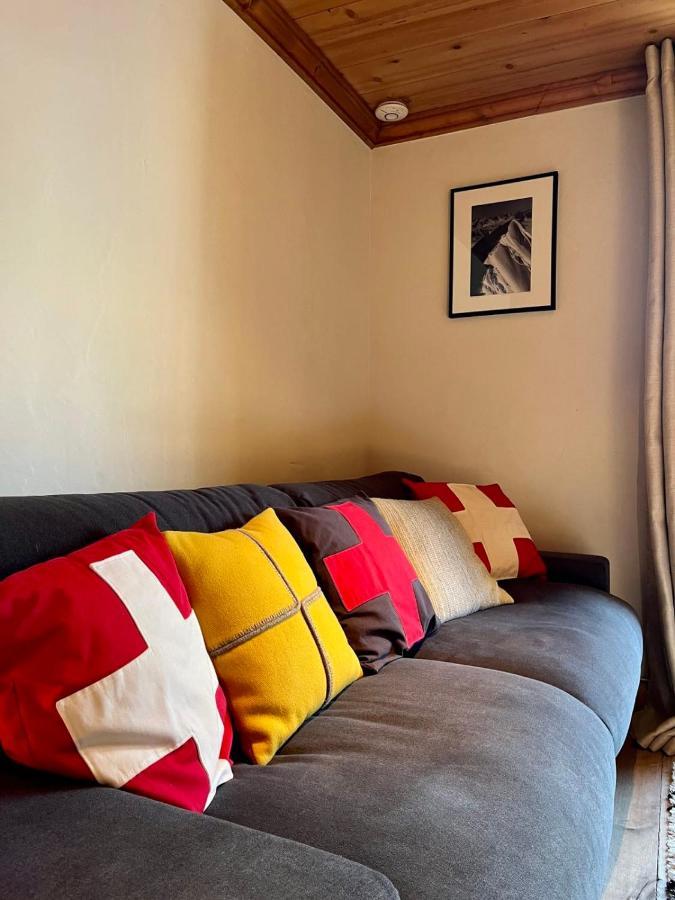 Chic And Cosy Apt With Balcony In Megève Eksteriør bilde