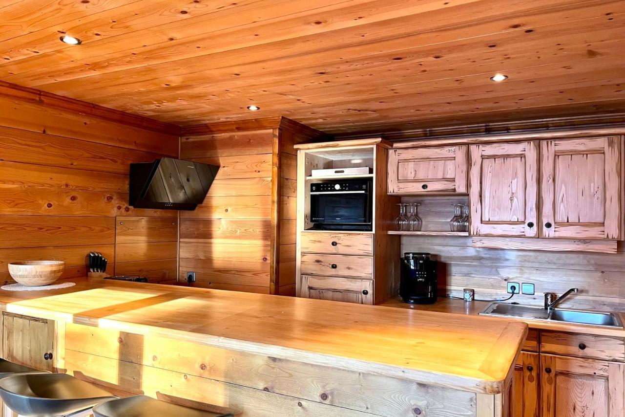 Chic And Cosy Apt With Balcony In Megève Eksteriør bilde